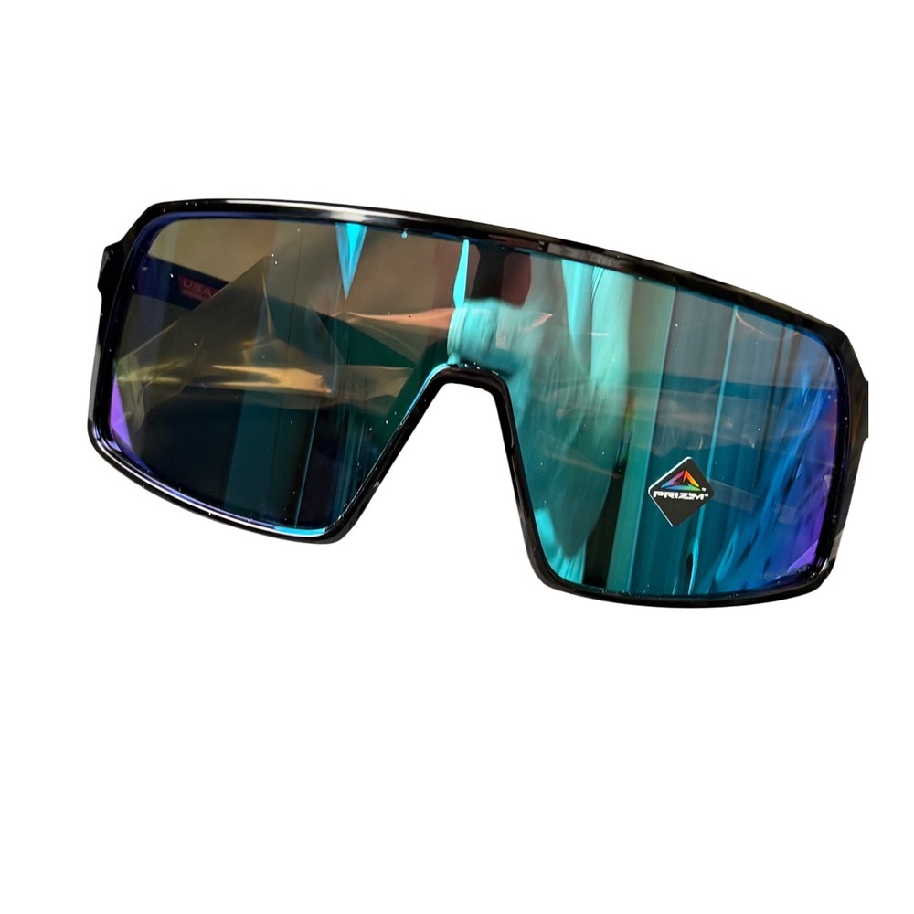 Oakley Sutro Sunglasses Polished Black Prizm Sapphire OO9406-90